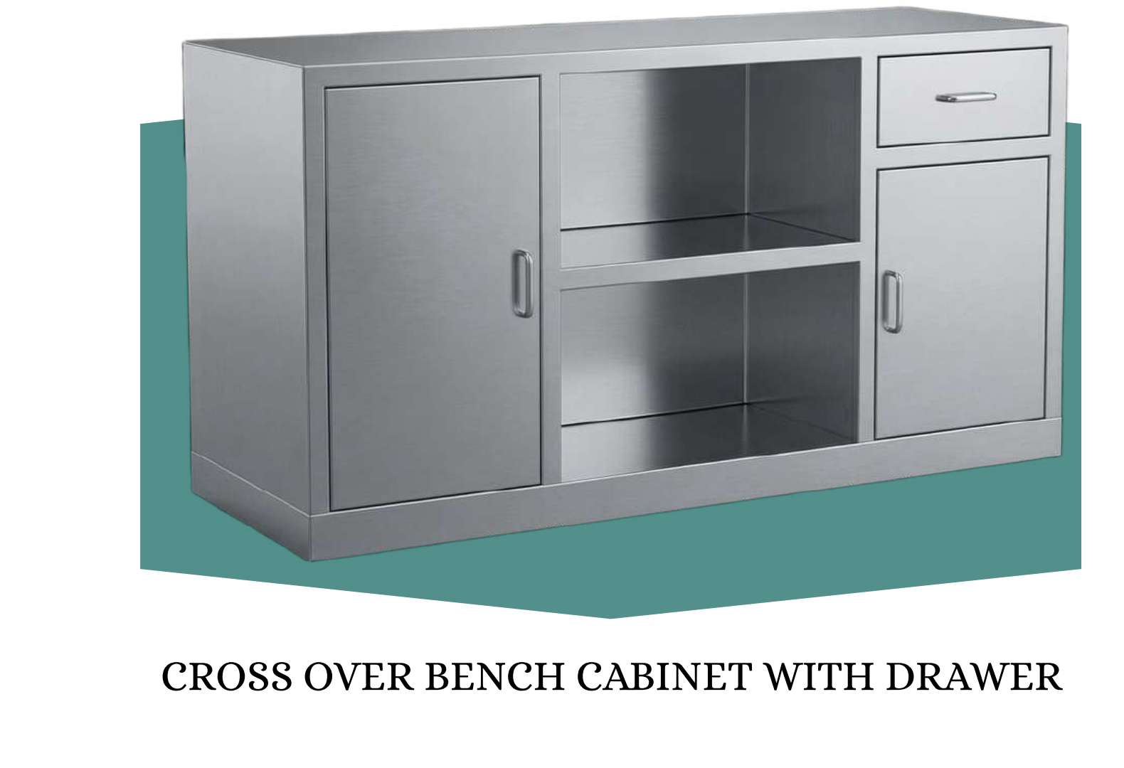 Cross Over Bench Cabinet With Drawer